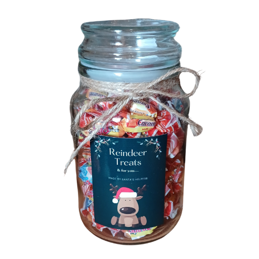 Reindeer Treats Jar - Pengo Candy