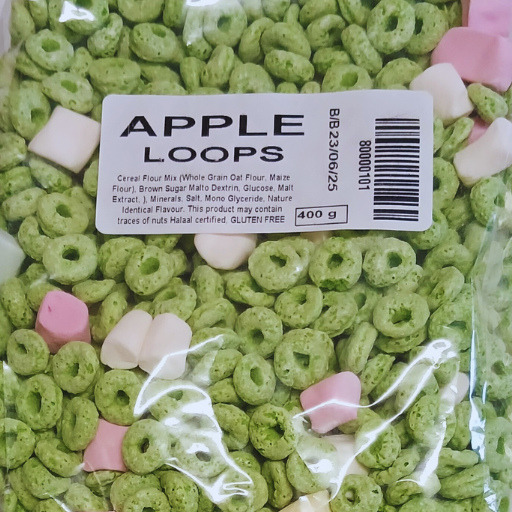 Apple Loops Cereal