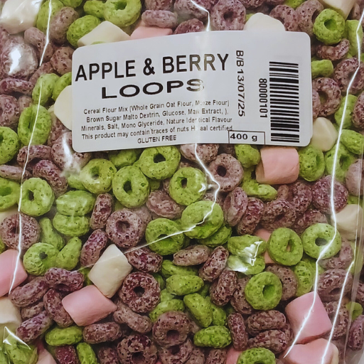 Apple & Berry Loops Cereal