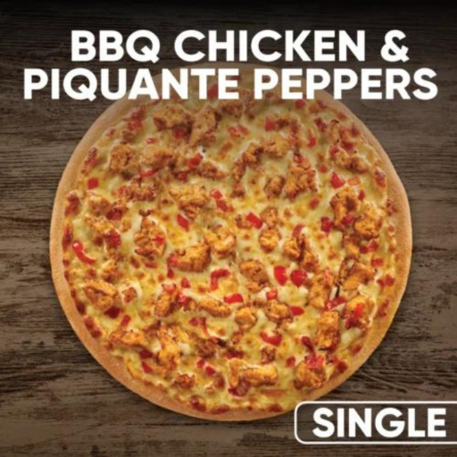 BBQ Chicken & Piquanté Peppers Pizza