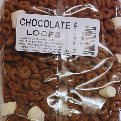 Chocolate Loops Cereal