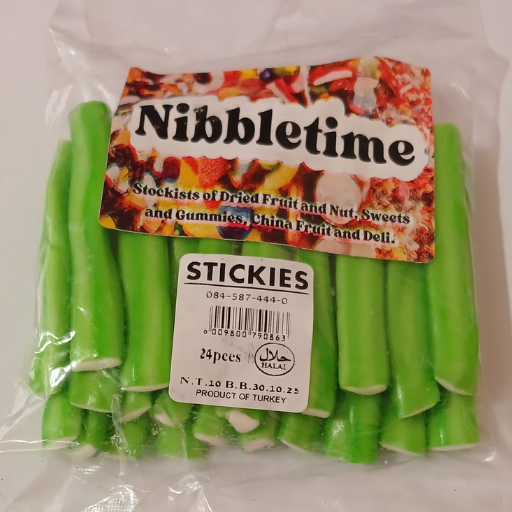 Nibbletime Stickies Green 46pcs