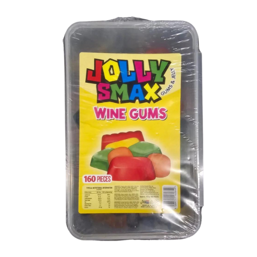 Jolly Smax Wine Gums Tub 720g