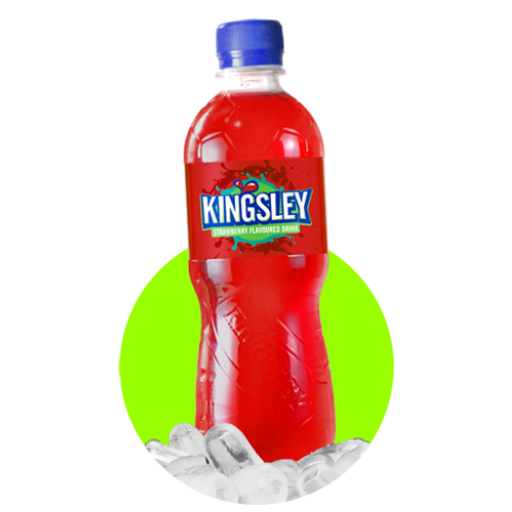 Kingsley Sparkling Soft Drink - Strawberry