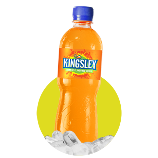 Kingsley Sparkling Soft Drink - Orange