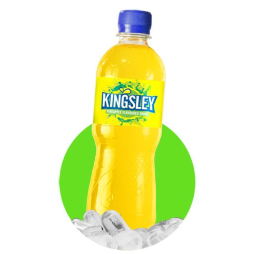 Kingsley Sparkling Soft Drink - Pineapple