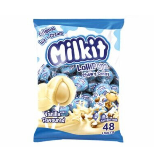 Milkit Chewy Centre Original Ice-Cream Lollipops 48's