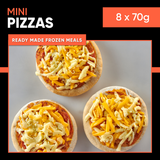 Mini Classic Cheese Pizzas