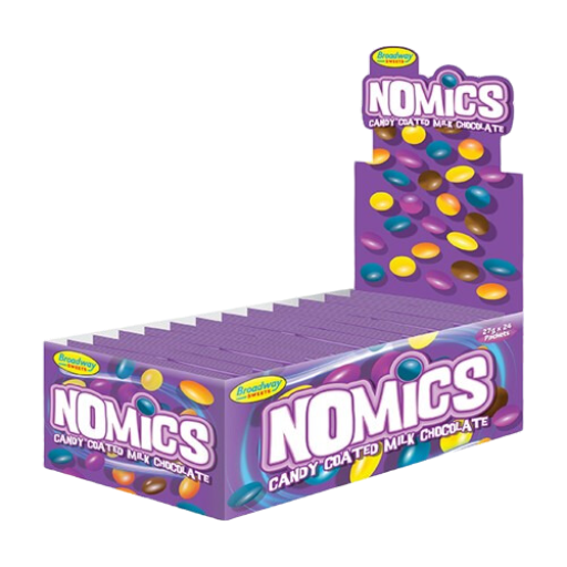 Nomics Candy Coated Milk Chocolates 27g