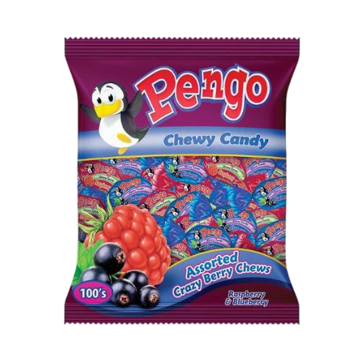 Pengo Assorted Crazy Berry Chews 100's