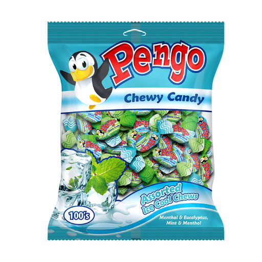 Pengo Assorted Ice Cool Chews 100's