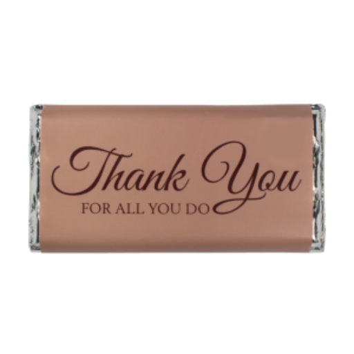 Thank you for all you do’ Milk Chocolate Slab