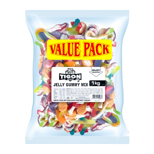 Tigon Value Pack Jelly Gummy Mix 1kg