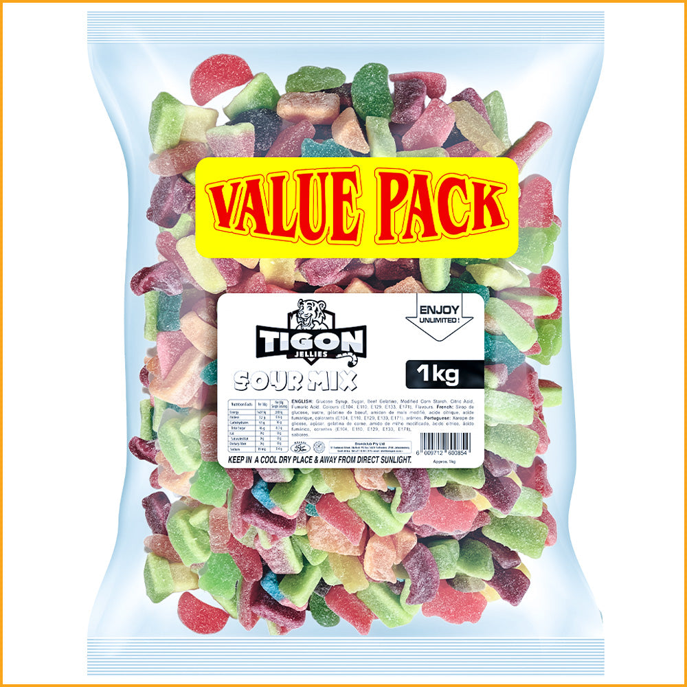 Tigon Value Pack Sour Mix 1kg