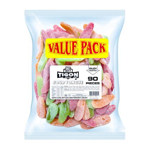 Tigon Value Pack Sour Tongue 90pcs