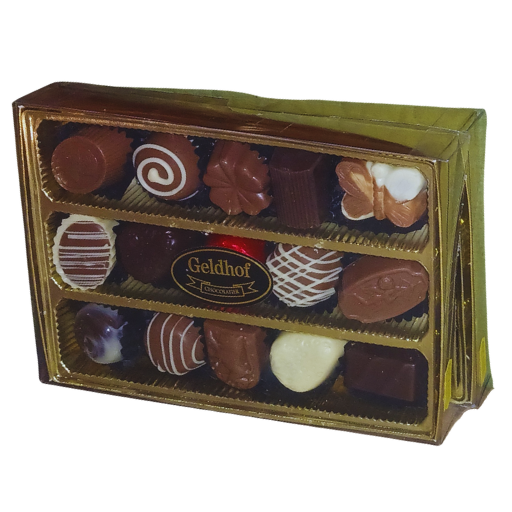 15-Piece Assorted Chocolate Box (undecorated) with Cherry Liqueur Chocolate