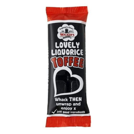 Walker's Nonsuch Lovely Liquorice Toffee 50g